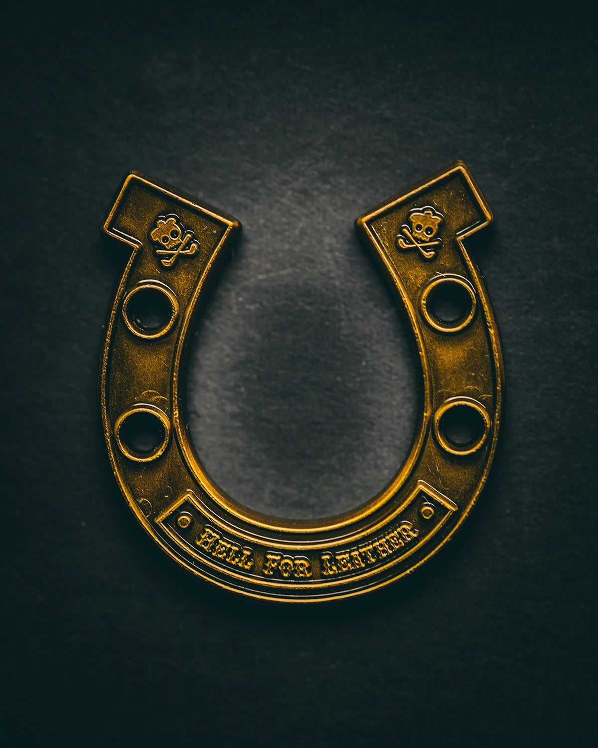 Lucky Horseshoe Ball Marker Hell For Leather Golf