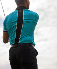 Load image into Gallery viewer, Hardline Polo - Blue & Black
