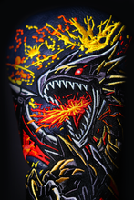 Load image into Gallery viewer, Black Duelling Dragon - Wood Cover