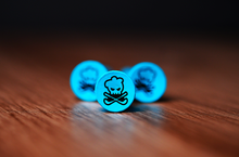 Load image into Gallery viewer, Small Golf Tees x50 - Blue
