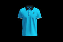 Load image into Gallery viewer, Hardline Polo - Blue &amp; Black
