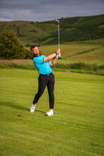 Load image into Gallery viewer, Hardline Polo - Blue &amp; Black
