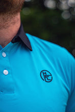 Load image into Gallery viewer, Hardline Polo - Blue &amp; Black
