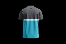 Load image into Gallery viewer, Signature Polo - Grey &amp; Blue
