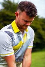 Load image into Gallery viewer, Havoc Polo - Grey &amp; Yellow
