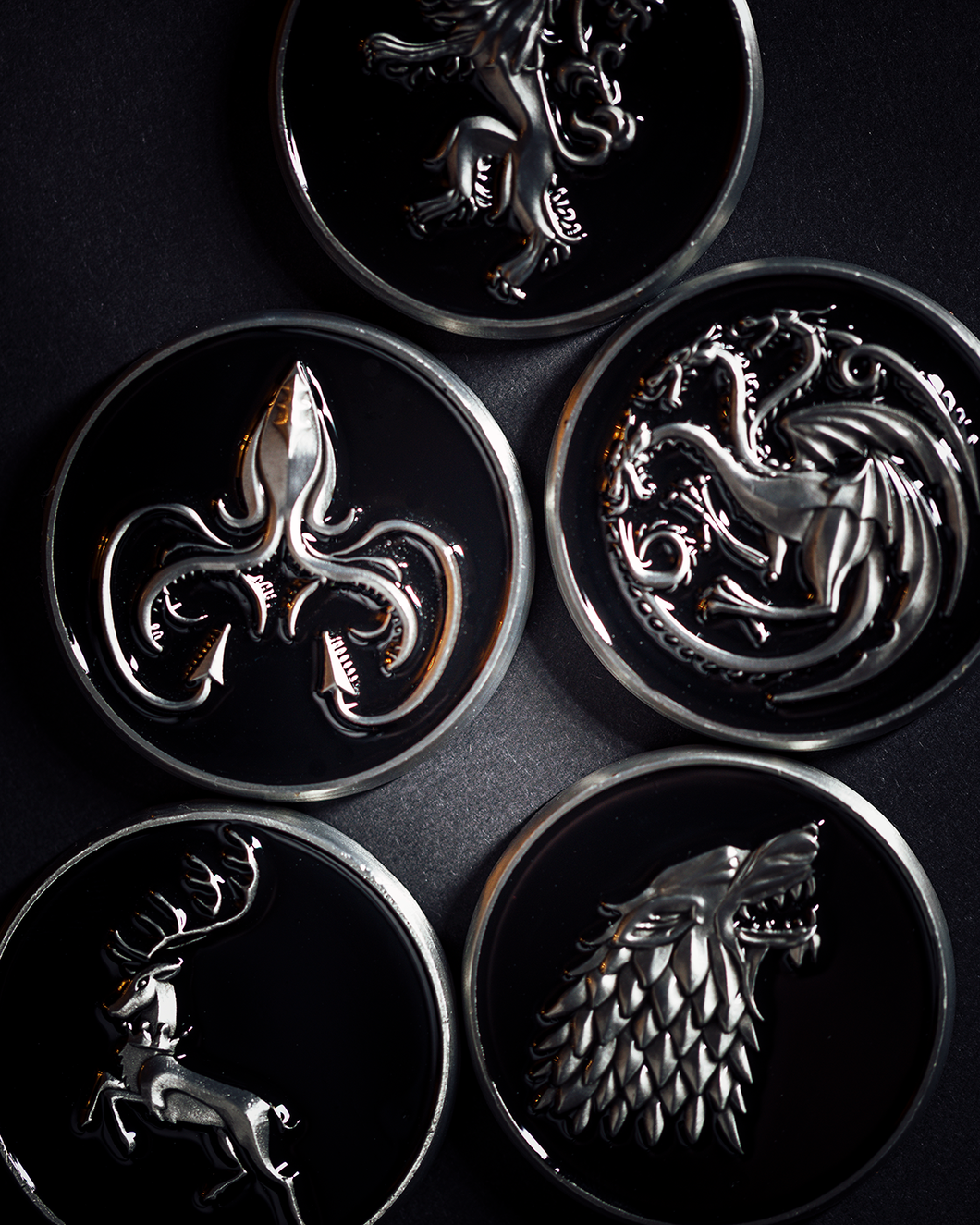 Houses Of Westeros Ball Markers