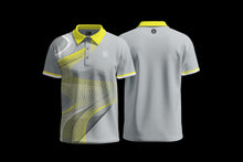 Load image into Gallery viewer, Havoc Polo - Grey &amp; Yellow
