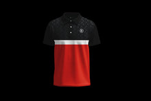 Load image into Gallery viewer, Signature Polo - Red &amp; Black
