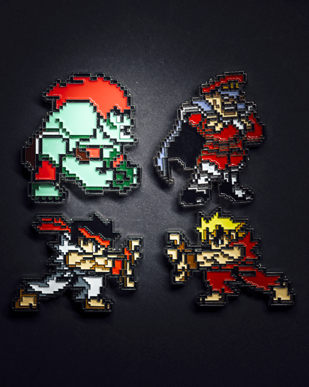 8-Bit Fighting Ball Markers