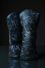 Load image into Gallery viewer, Stealth Blackout Graffiti Headcovers
