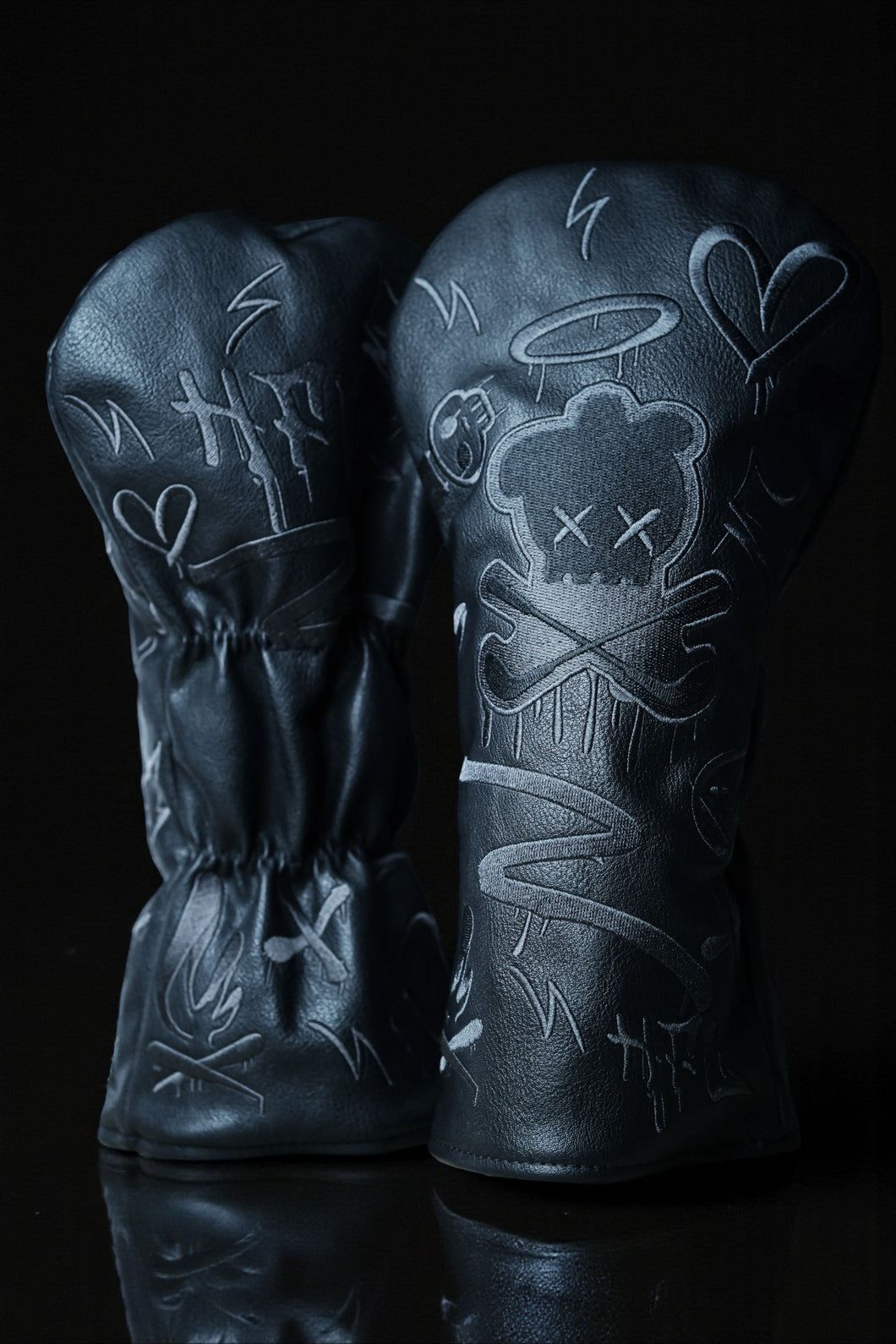 Stealth Blackout Graffiti Headcovers