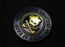 Load image into Gallery viewer, Skully Magnet Marker - Black &amp; Gold
