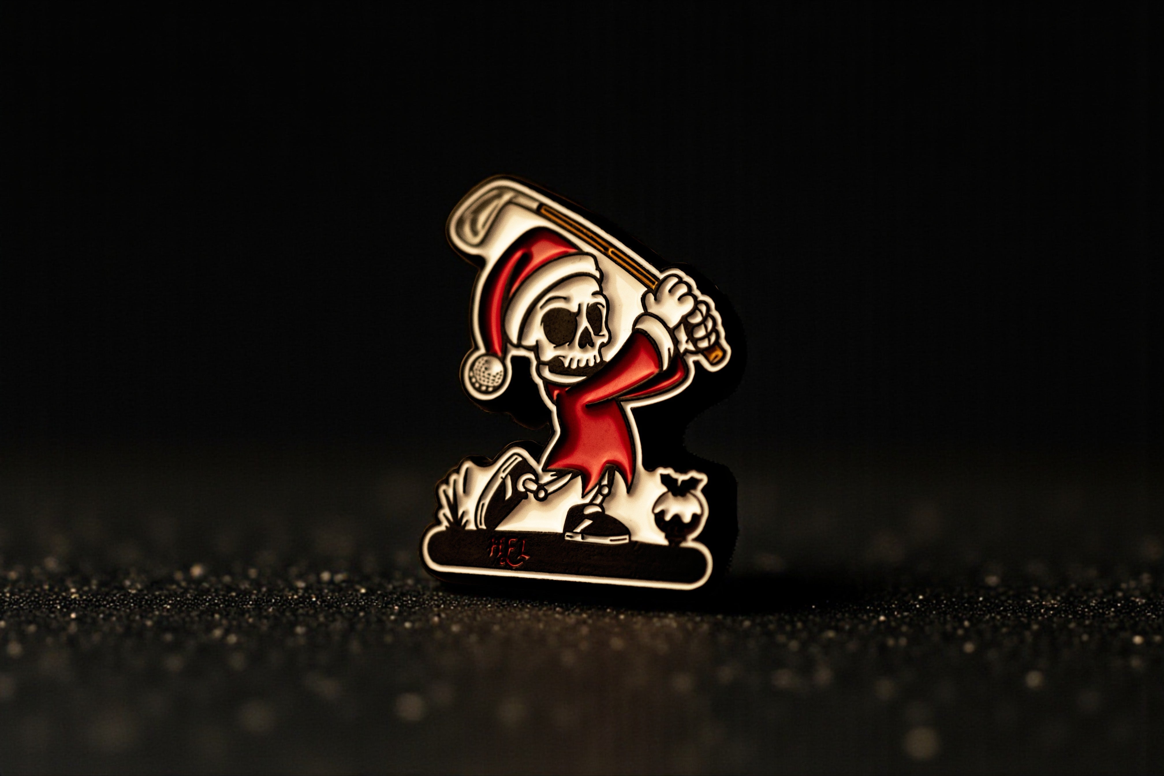 Christmas Reaper - Ball Marker – Hell For Leather Golf