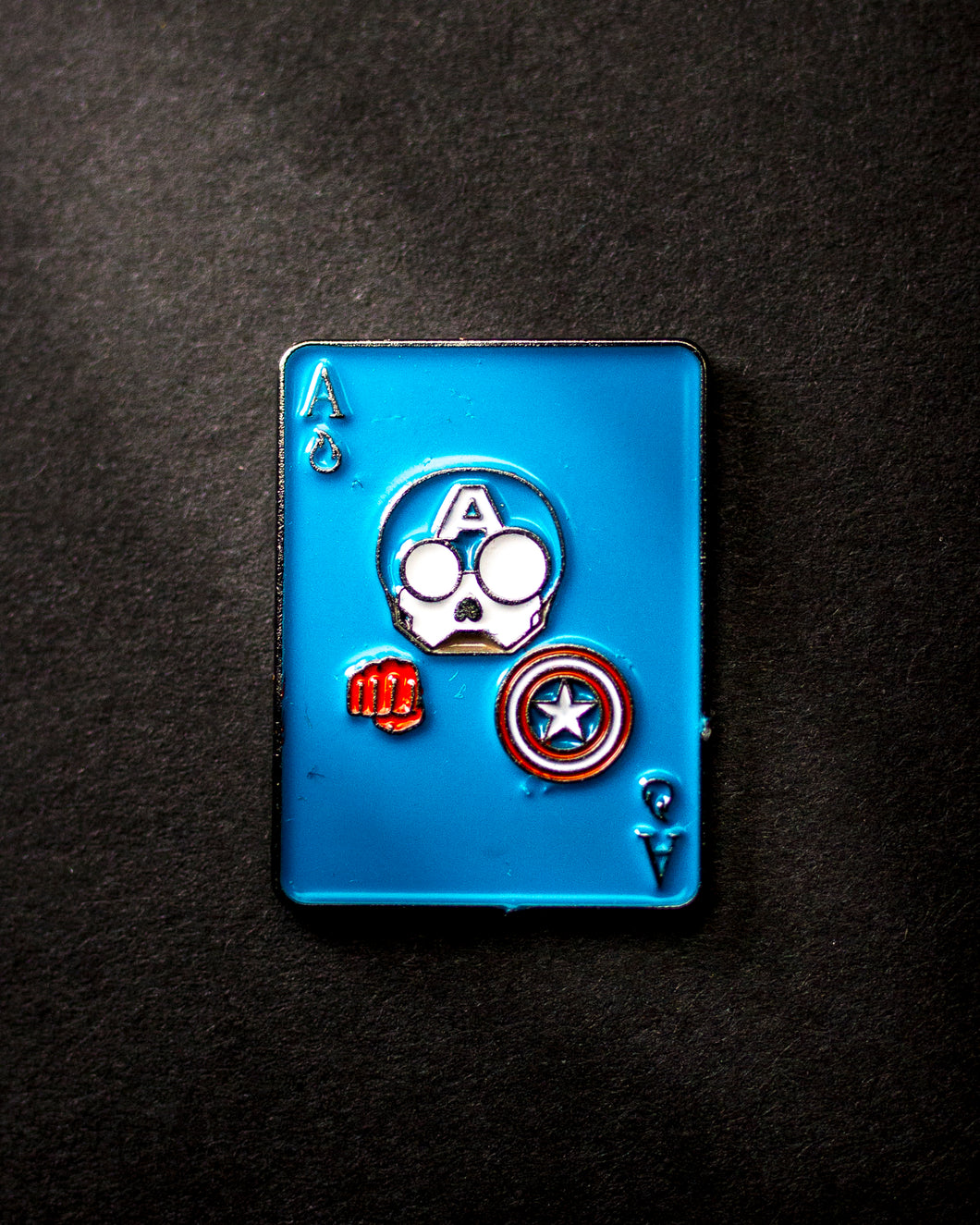 Captain-Skully Playing Card Ball Marker