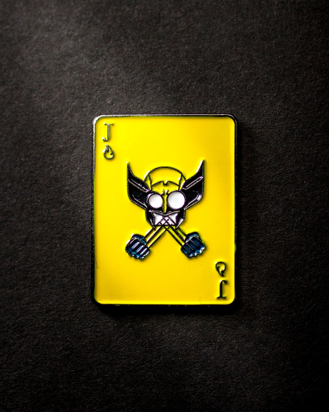 Wolverine-Skully Playing Card Ball Marker