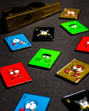 Load image into Gallery viewer, Super-Skully Playing Card Ball Markers Set - Phase 1
