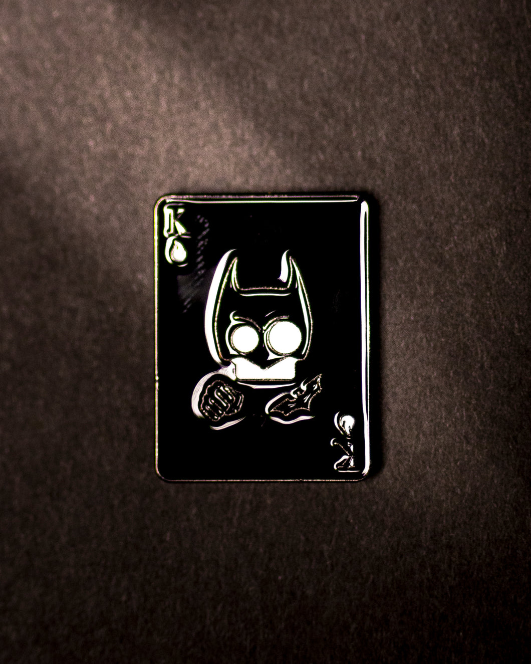 The Bat-Skully Playing Card Ball Marker